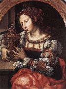 Jan Gossaert Mabuse Lady Portrayed as Mary Magdalene oil painting on canvas